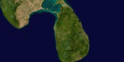En línia canals mapa de Sri Lanka